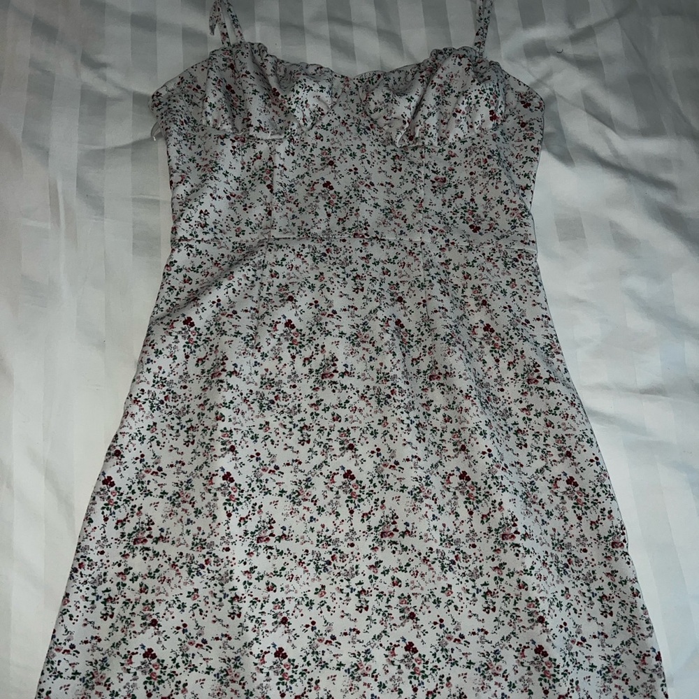 Floral Spaghetti Strap Dress